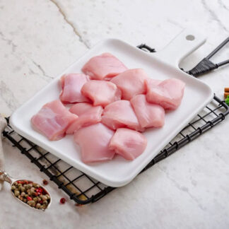 Chicken Thigh Boneless Cubes (Lahore Only)